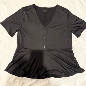 Halogen peplum top